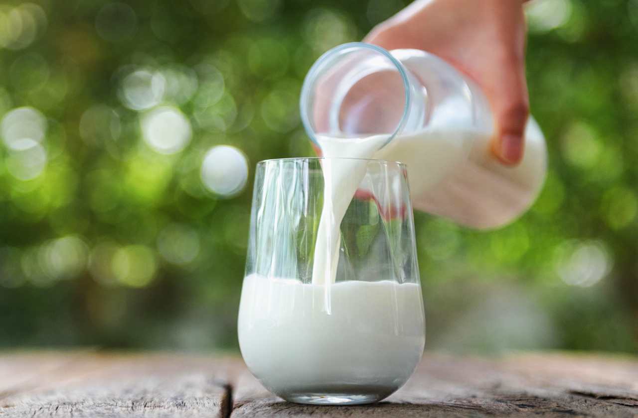 latte con pesticidi