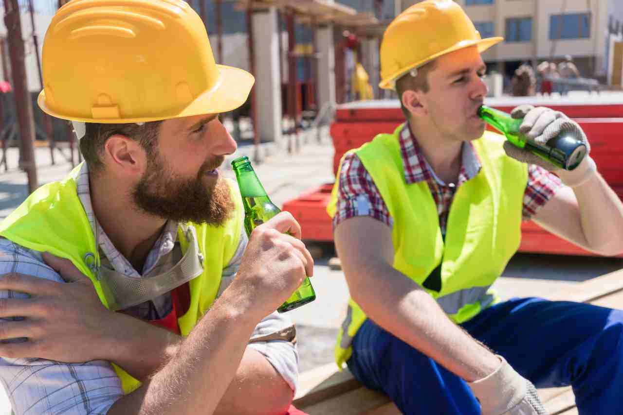 Bere sul posto di lavoro 