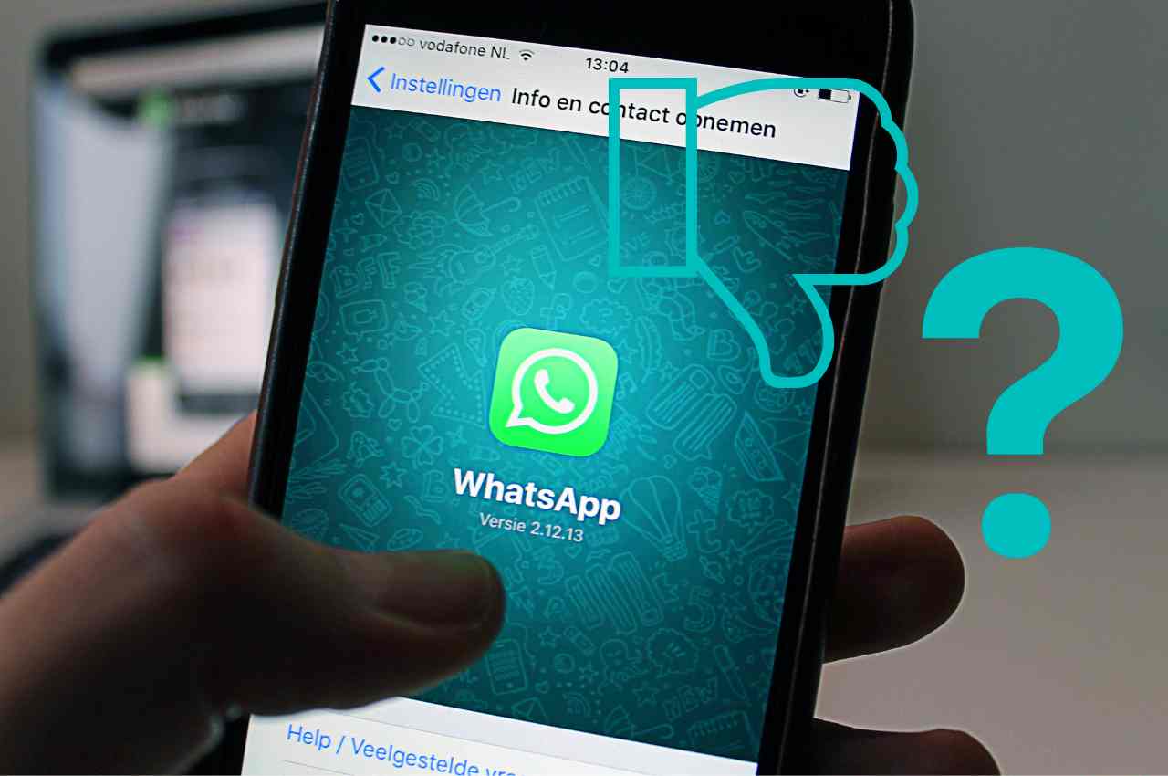 WhatsApp non funziona 