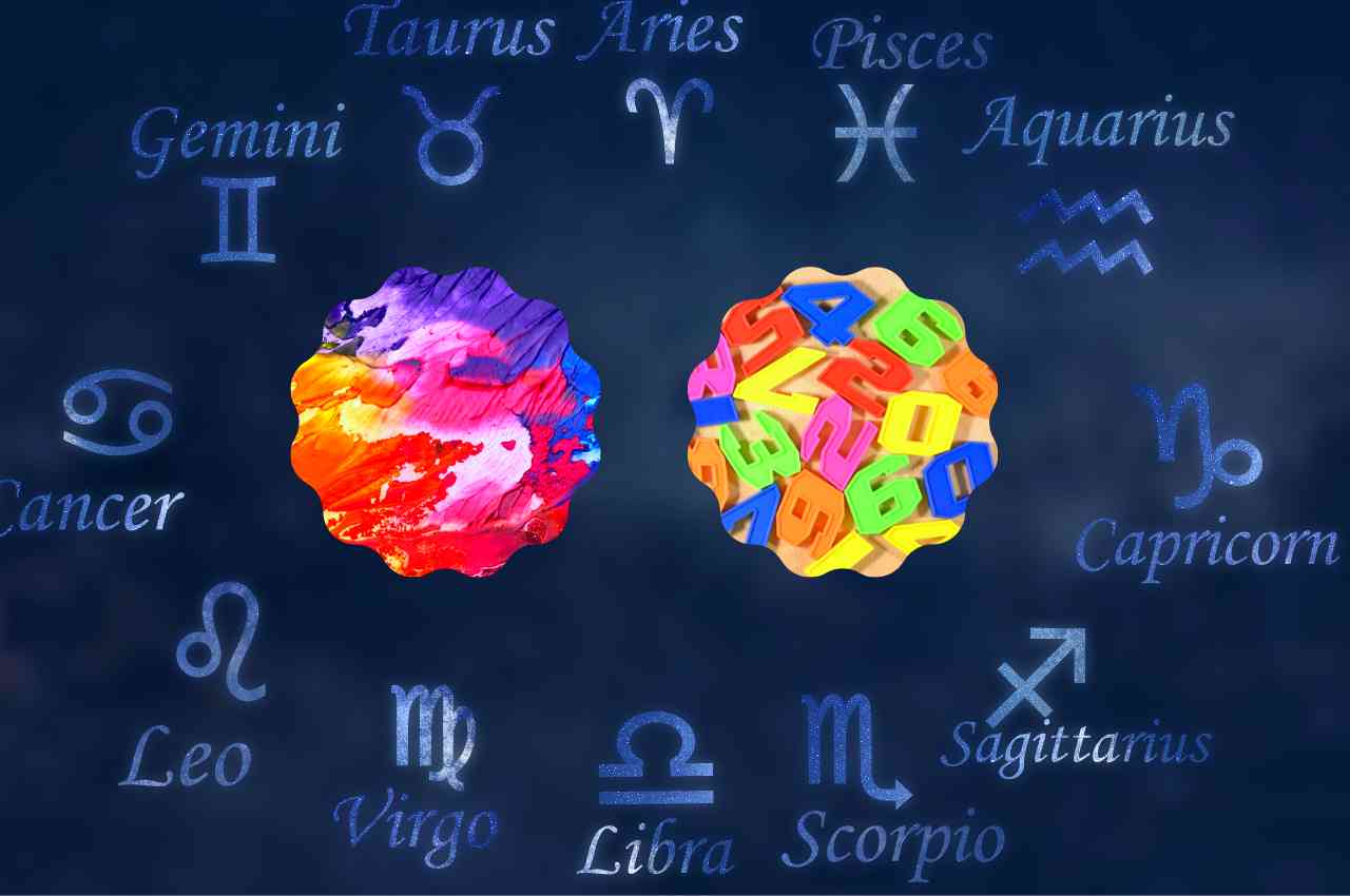 numeri colori segni zodiacali