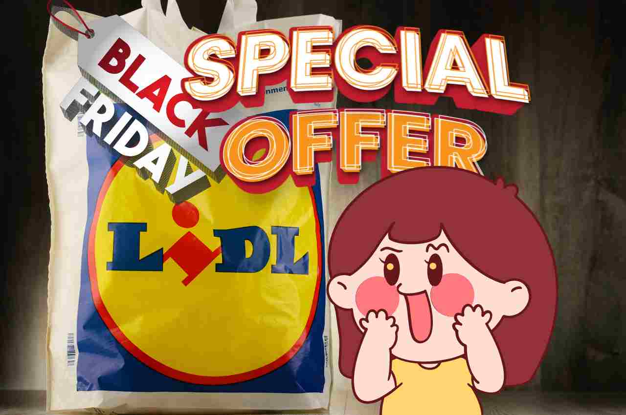 Al Lidl è già Black Friday!