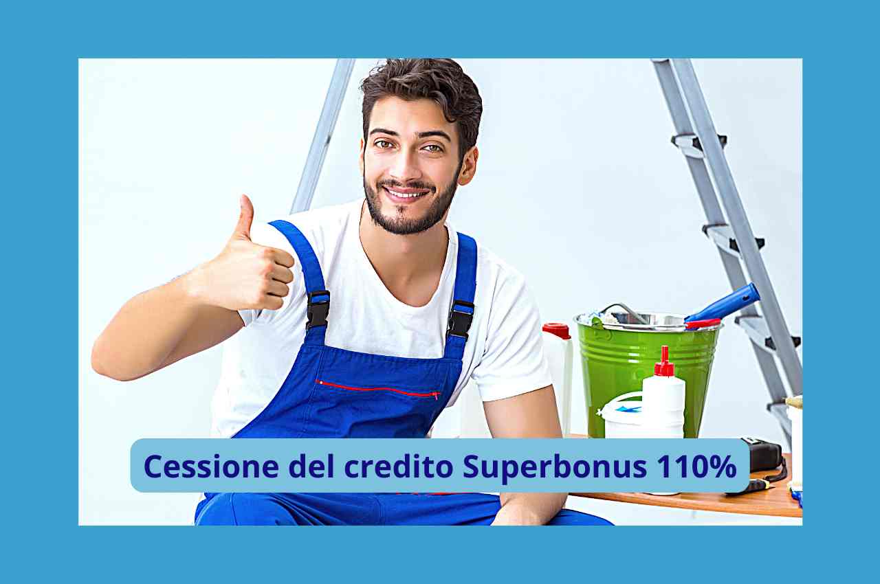 Cessione del credito Superbonus 110%