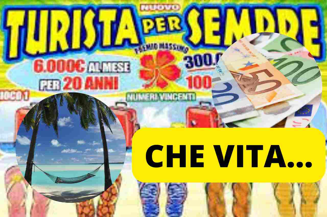 Gratta e vinci turista per sempre