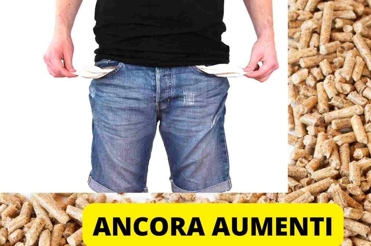 Pellet aumento prezzi