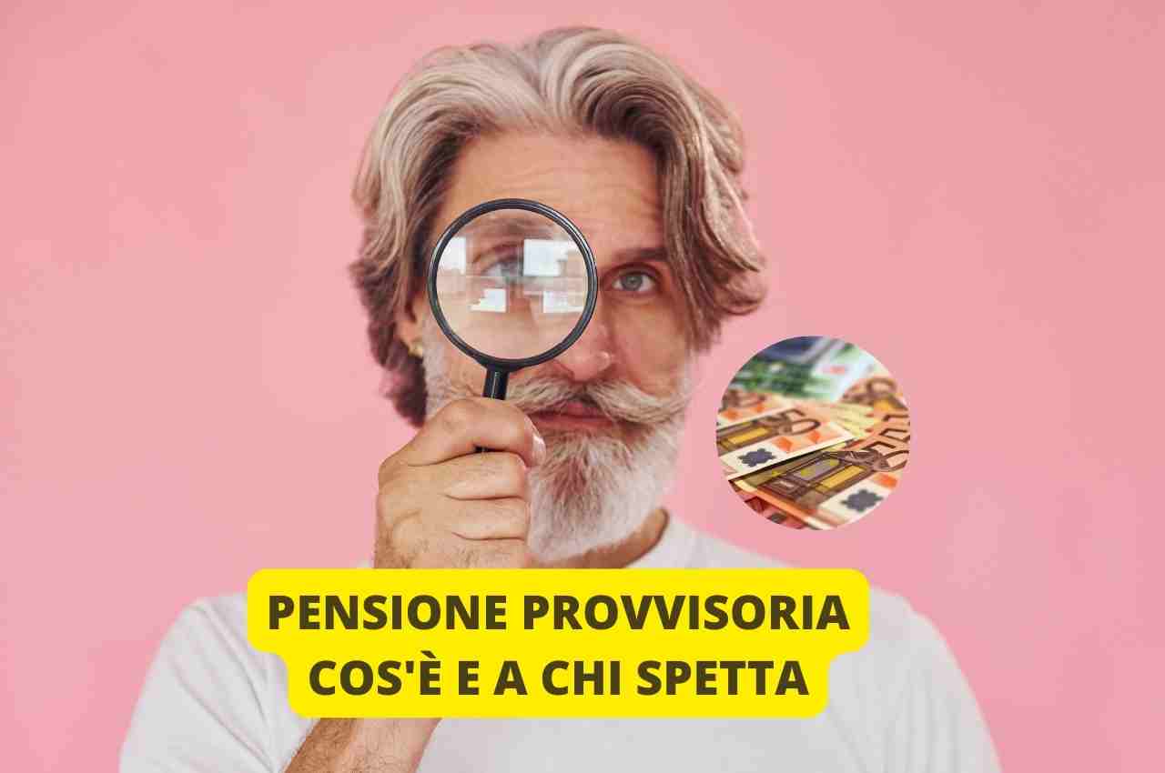 Pensione provvisoria