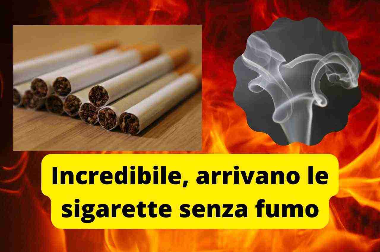 Sigarette senza fumo 
