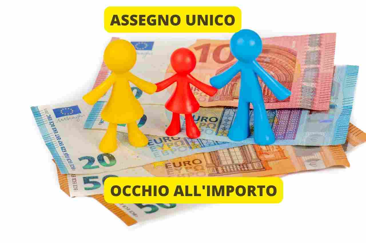 assegno unico importo