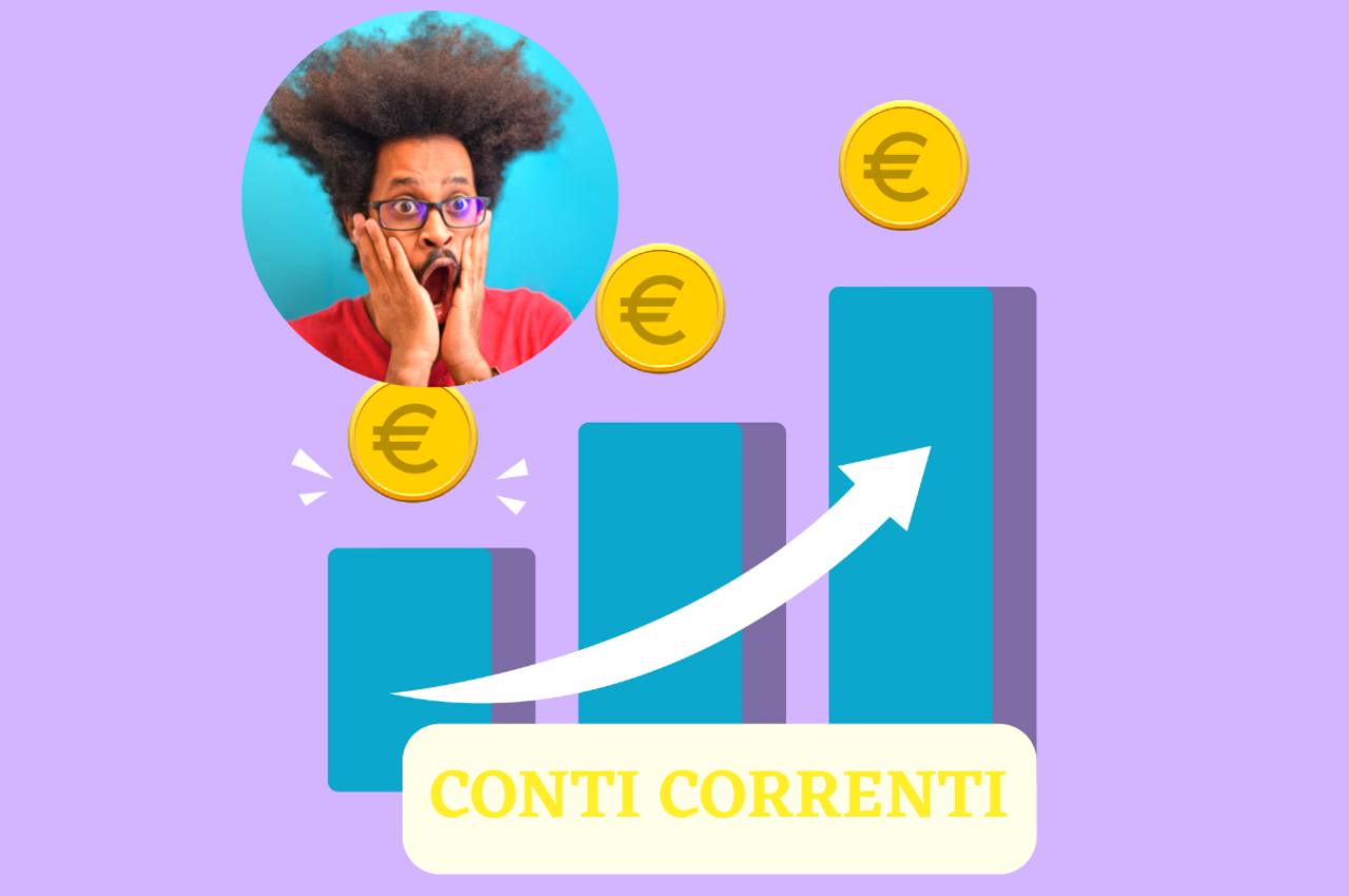 conti correnti aumenti