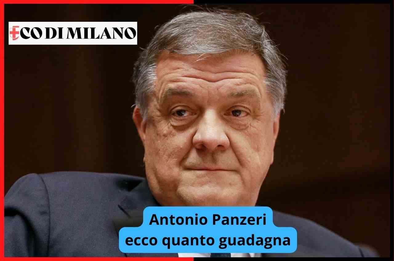 Antonio Panzeri guadagno