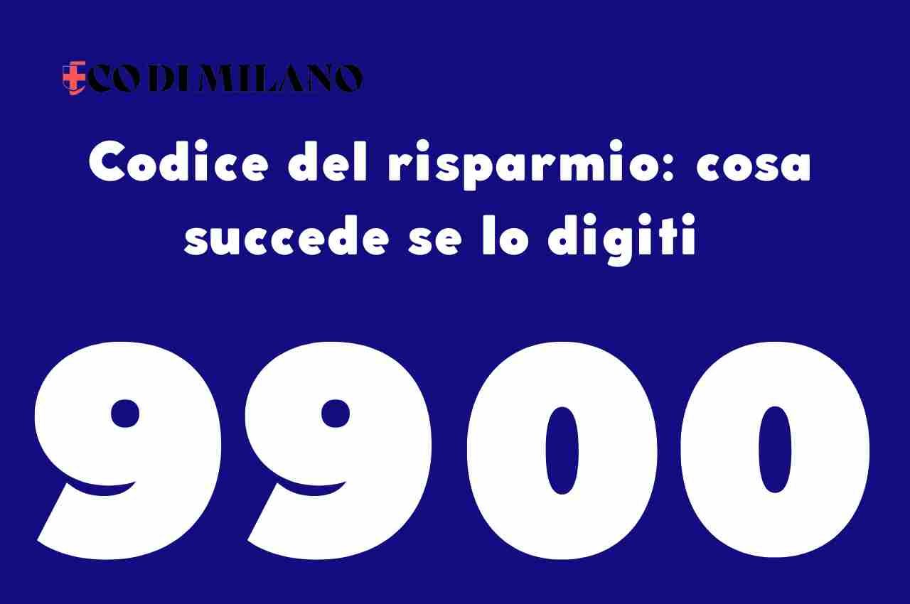 Codice risparmio