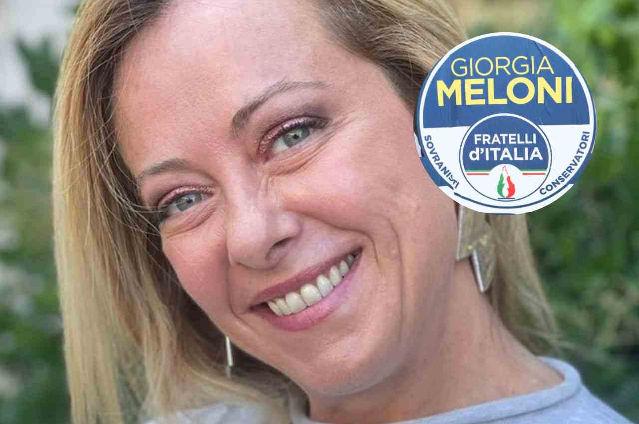 Meloni sede partito