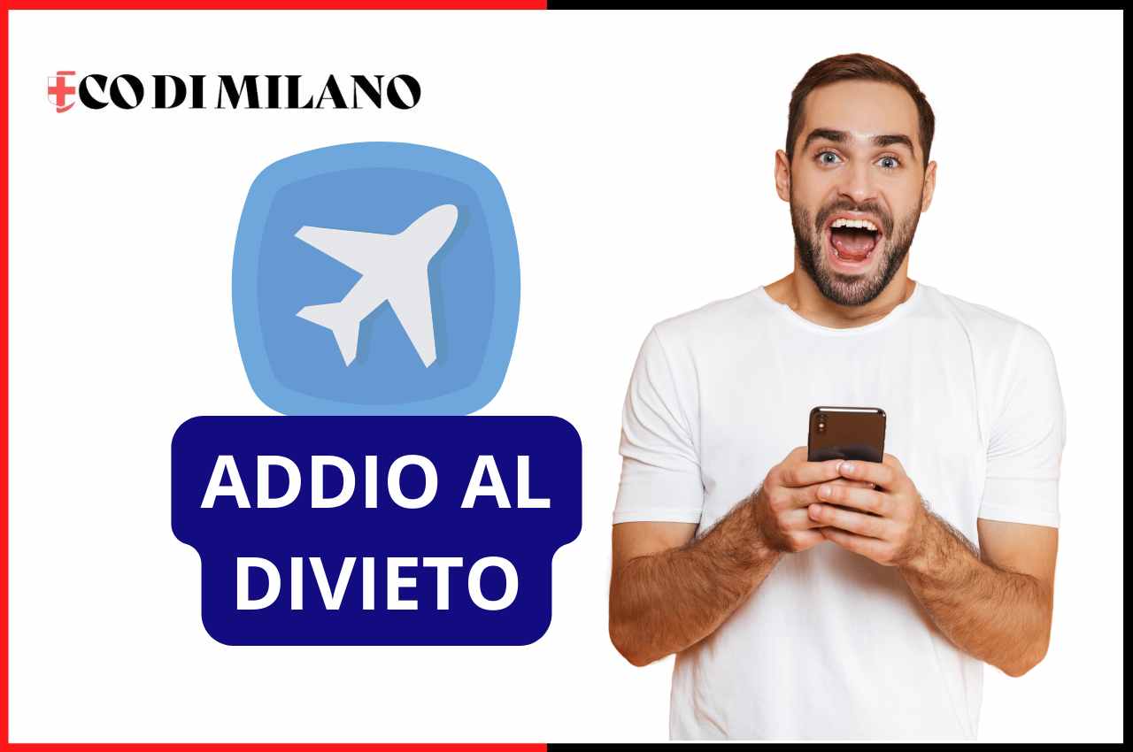 Modalità aereo divieto