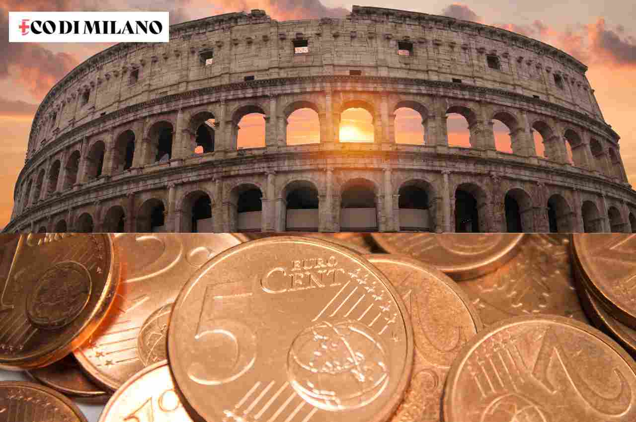 5 centesimi Colosseo