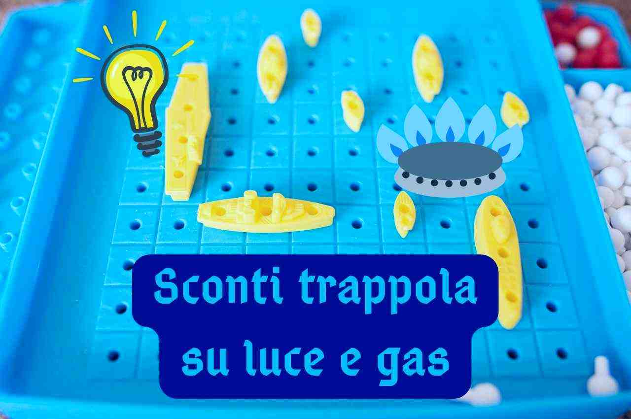 Sconti trappola su luce e gas