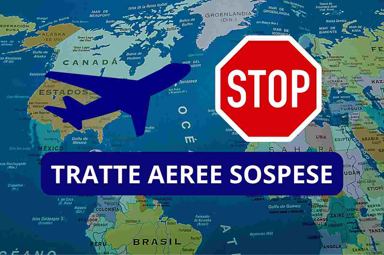 Tratte aeree sospese