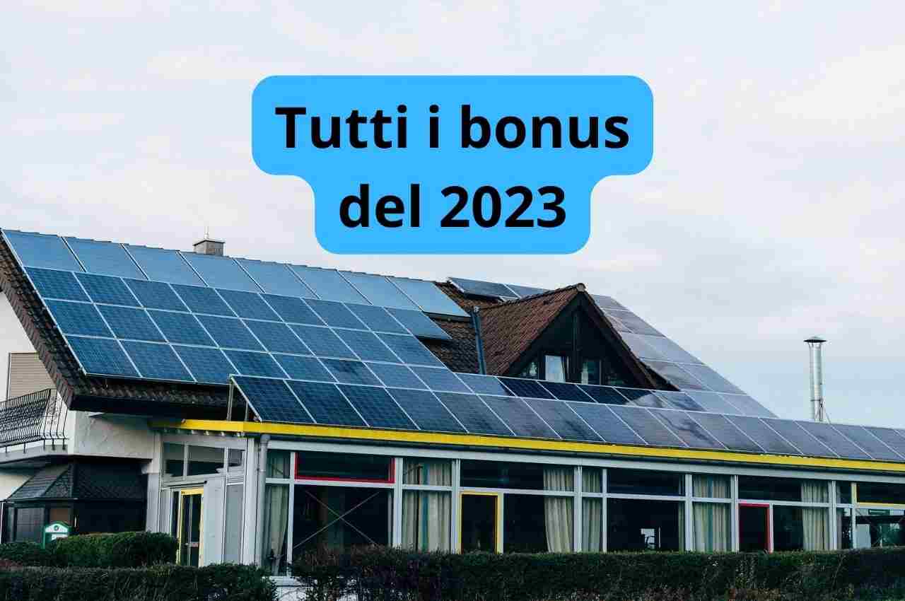 bonus fotovoltaico