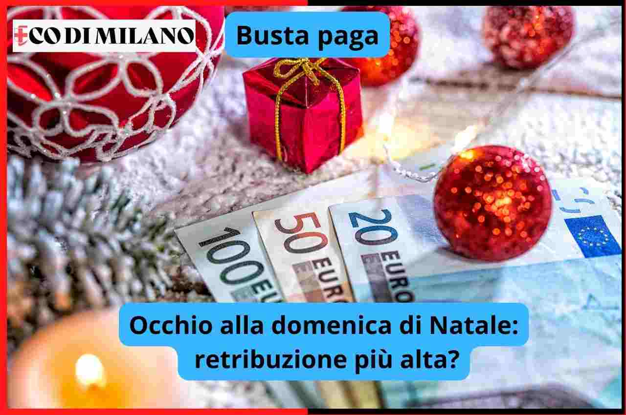 busta paga Natale