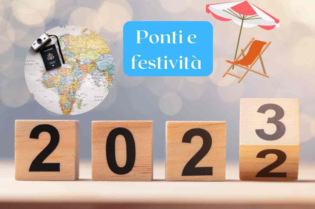 le festività pagate nel 2023