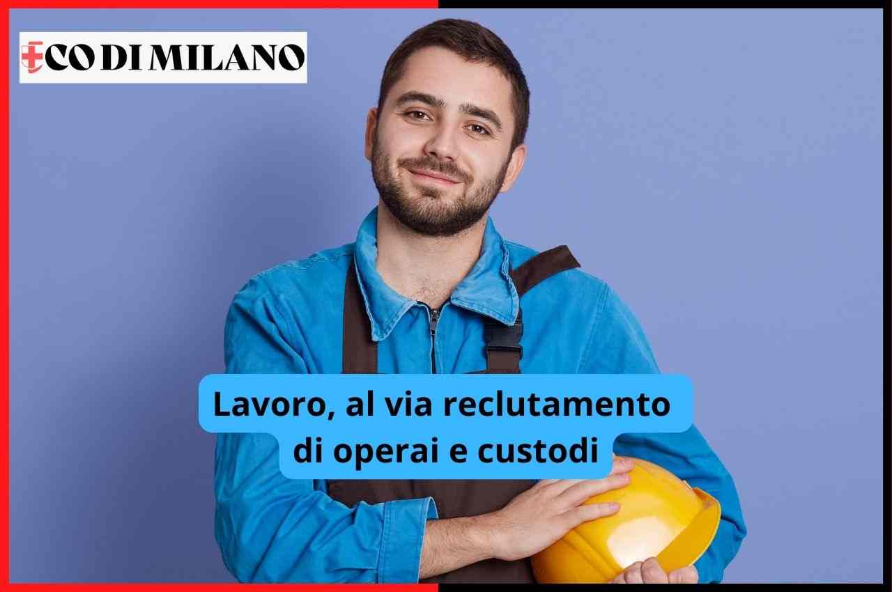 lavoro operai e custodi