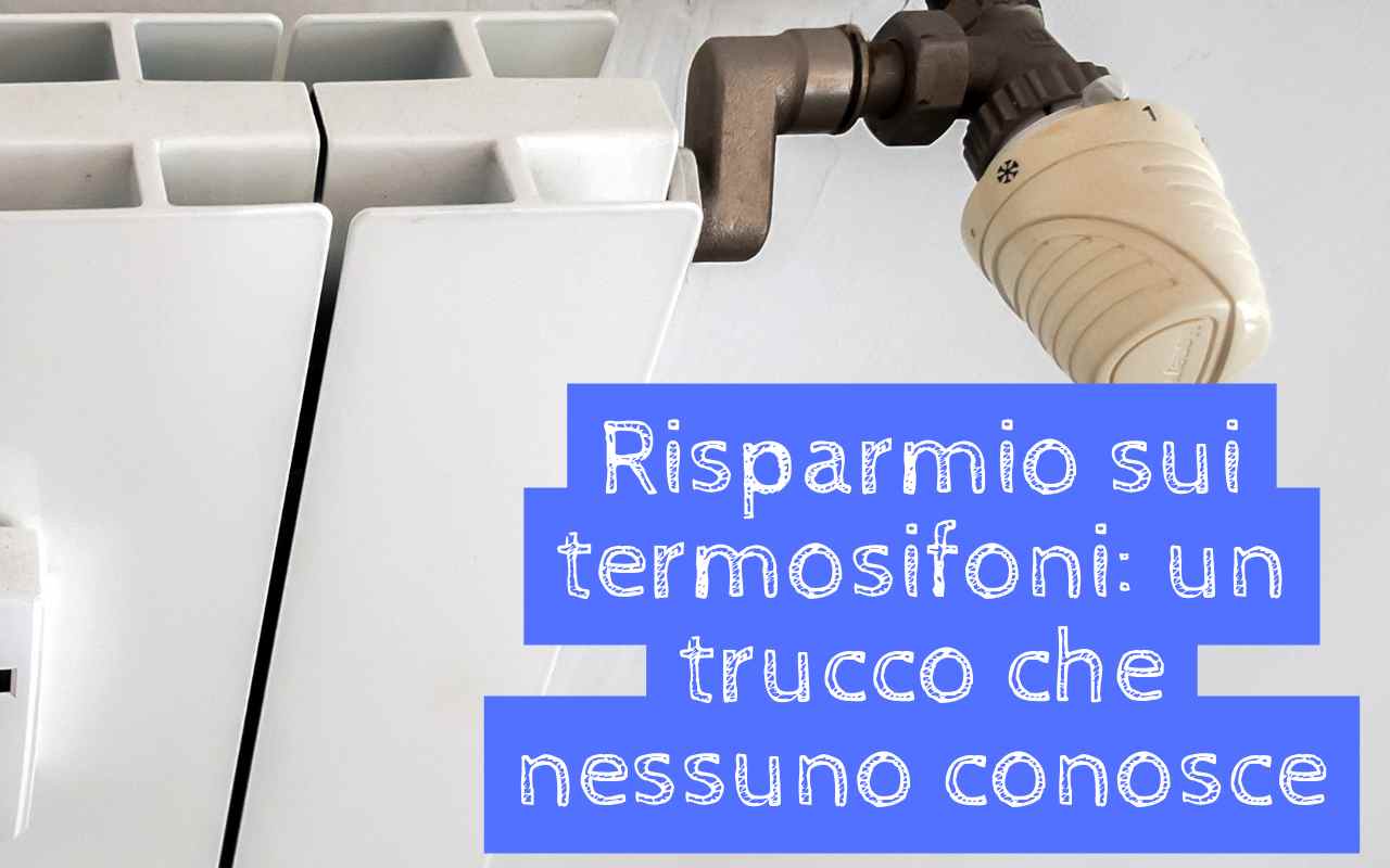 risparmio termosifoni