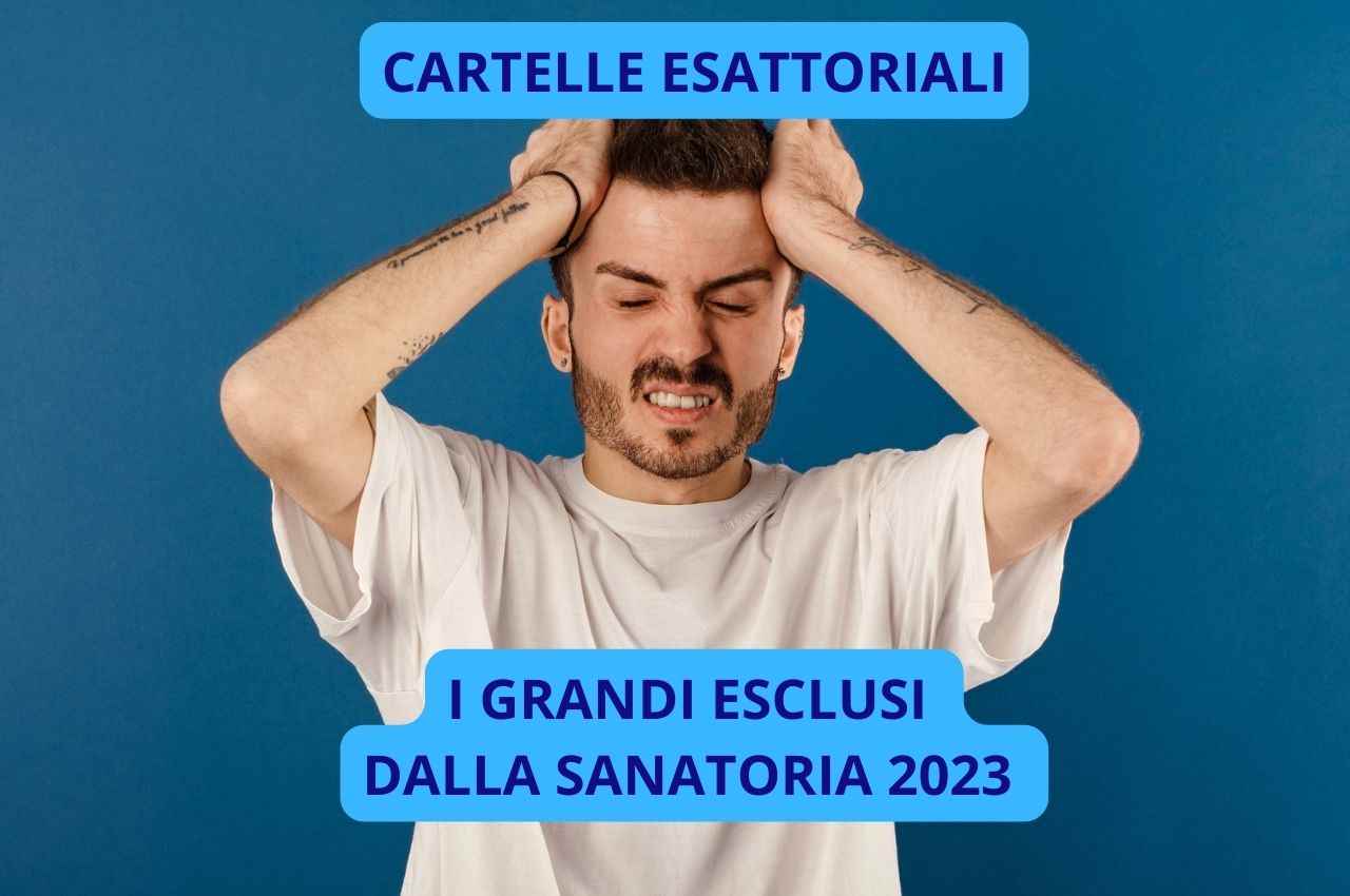 sanatoria cartelle esattoriali 2023