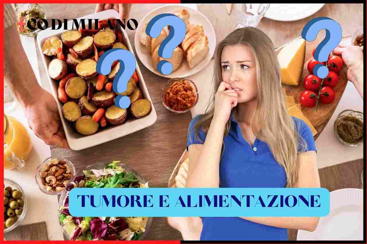 tumore alimentazione