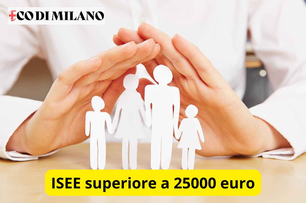 ISEE superiore a 25000 euro