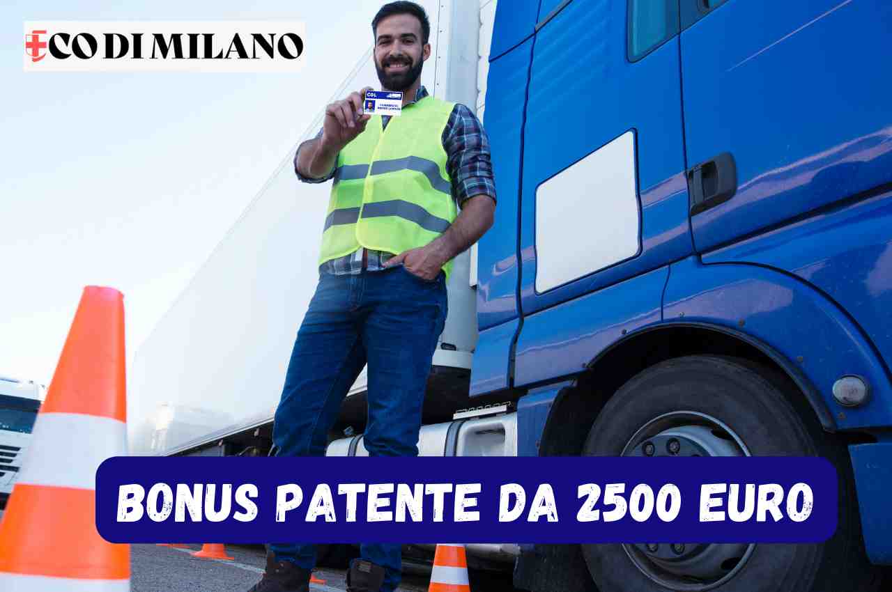 Bonus patente da 2500 euro