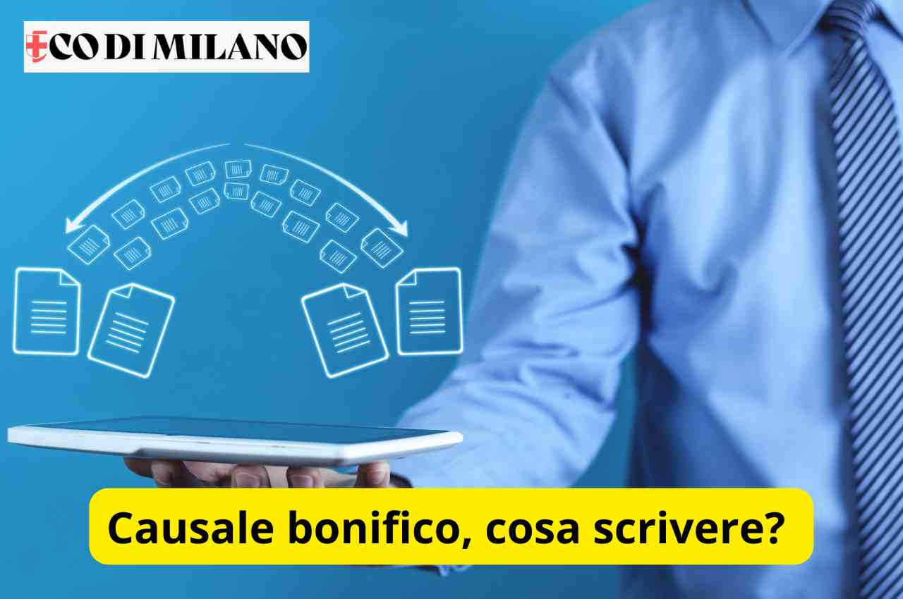 Causale bonifico, cosa scrivere? 