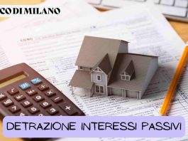 Detrazione interessi passivi
