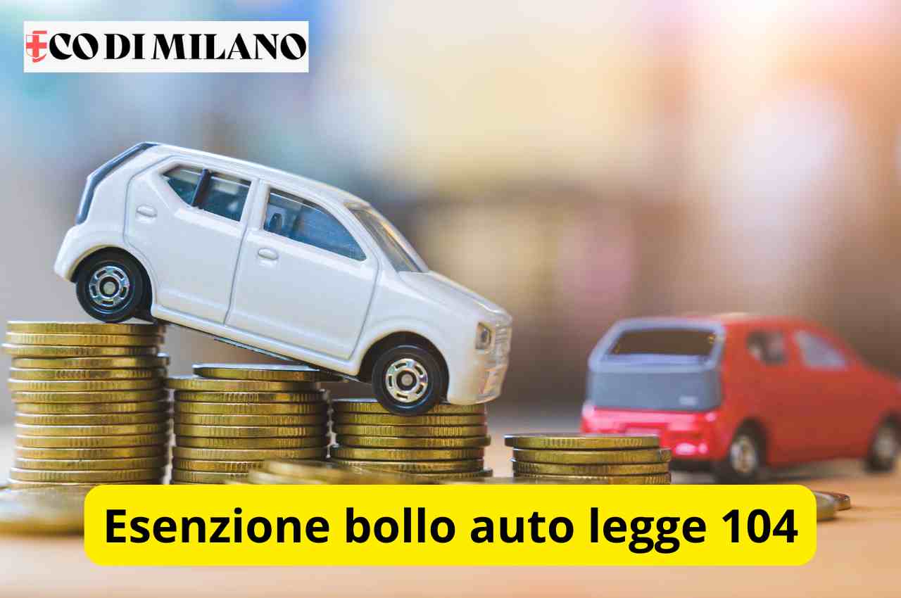 Esenzione bollo auto legge 104