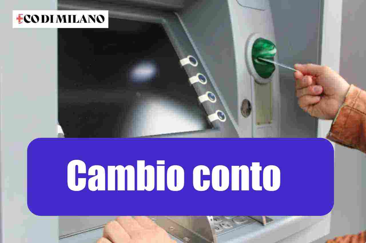 cambiare conto corrente